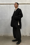 SAMUEL GUI YANG Black Benolac Top AW21CO04-1